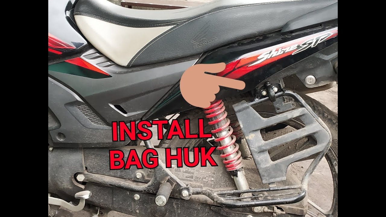 how to install saide luggage hook on shaine sp