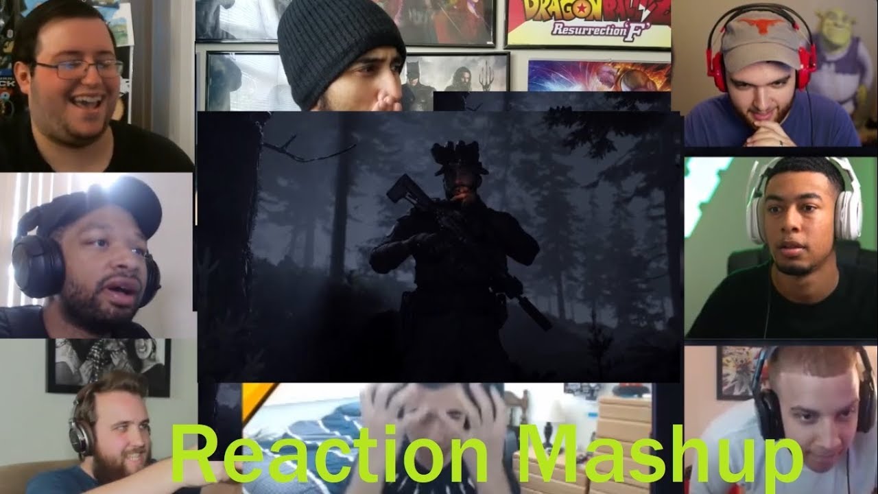 Call of Duty: Modern Warfare: анонсированный трейлер. РЕАКЦИИ. МЭШАП.