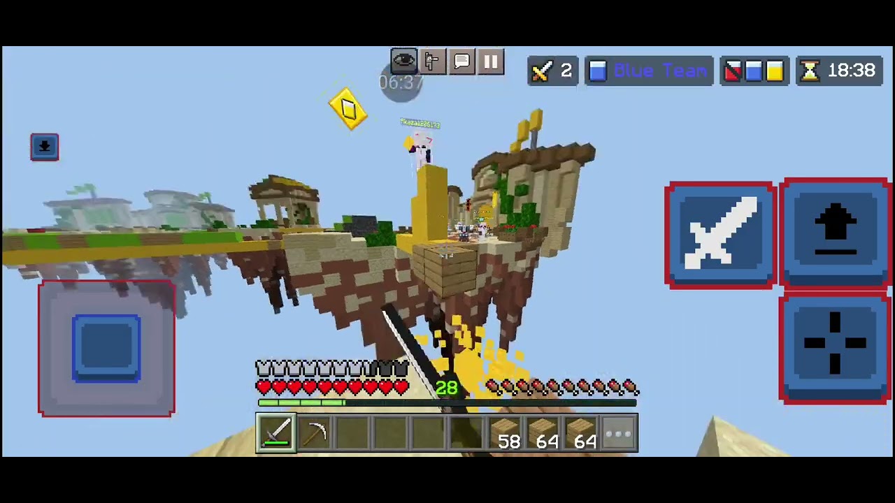 Minecraft hive bedwars crazy squid game 