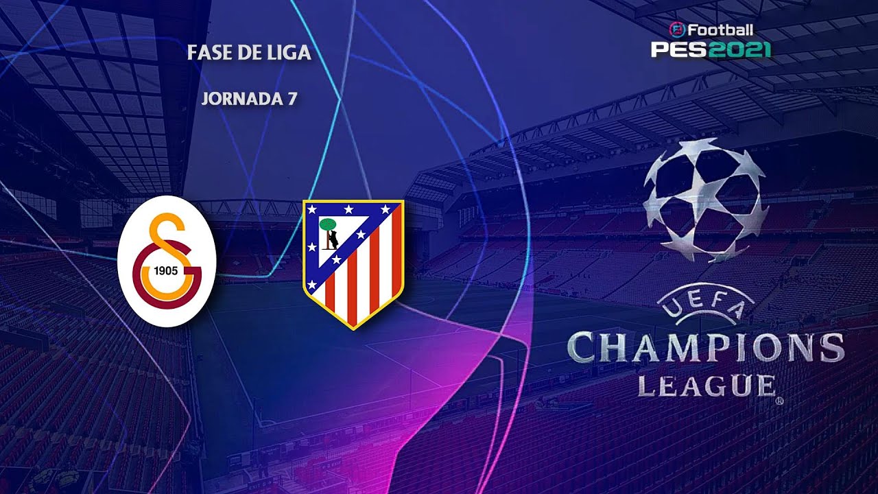 PES21 - UEFA Champions League 25/26 | Fase de Liga | 🔴🟡 Galatasaray 🆚 🔴⚪ Atlético de Madrid | FUMA