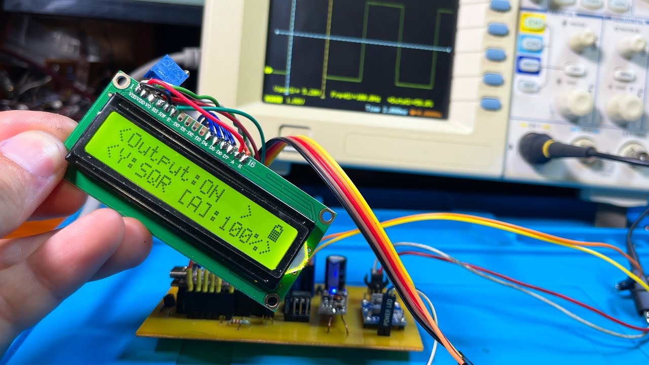 Портативный генератор сигналов на Arduino и модуле AD9833
