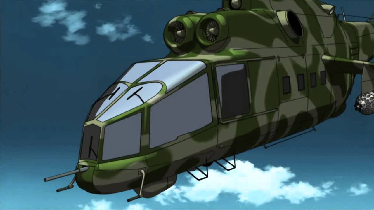 Black Lagoon - Boat vs Helicopter