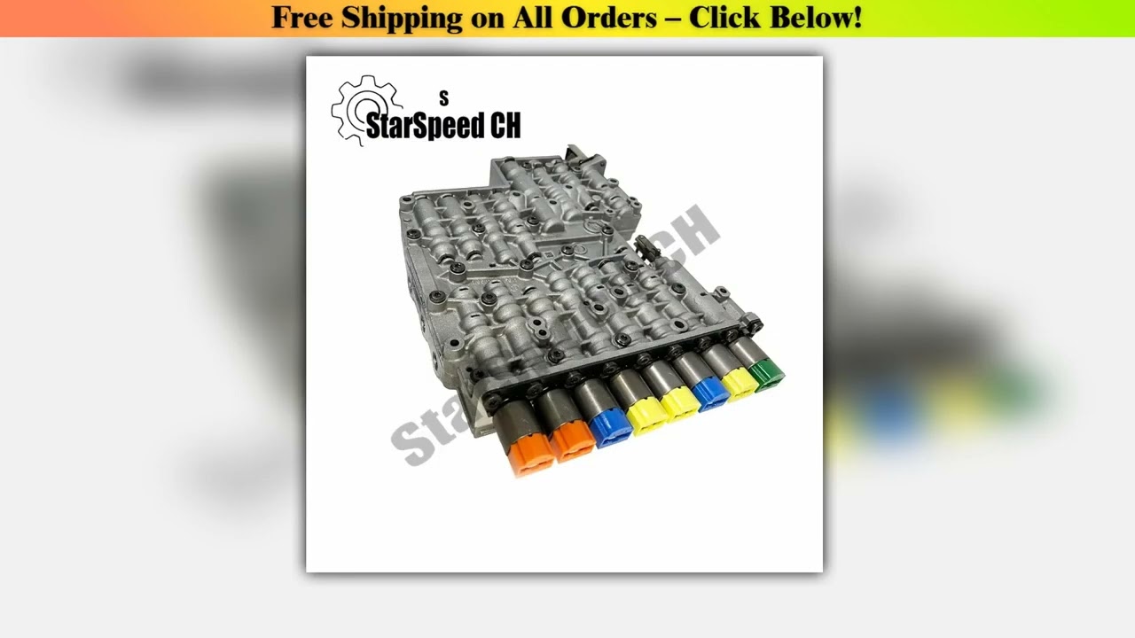 Brand New 6HP21 6HP26 6HP28 6HP32 Transmission Valve Body A065 B065 with 9 Solenoids For Range