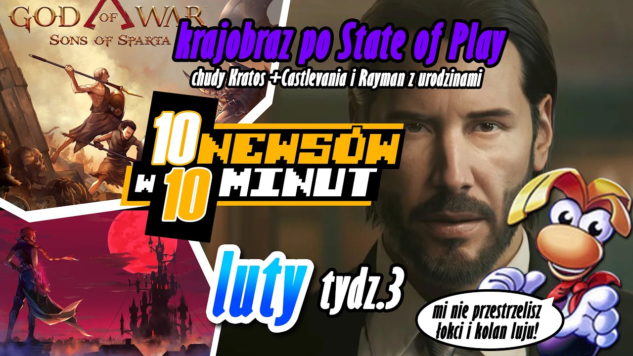 Krajobraz po State of Play, chudy Kratos, John Wick i urodziny - gry, news, premiery, luty 3 tydzień