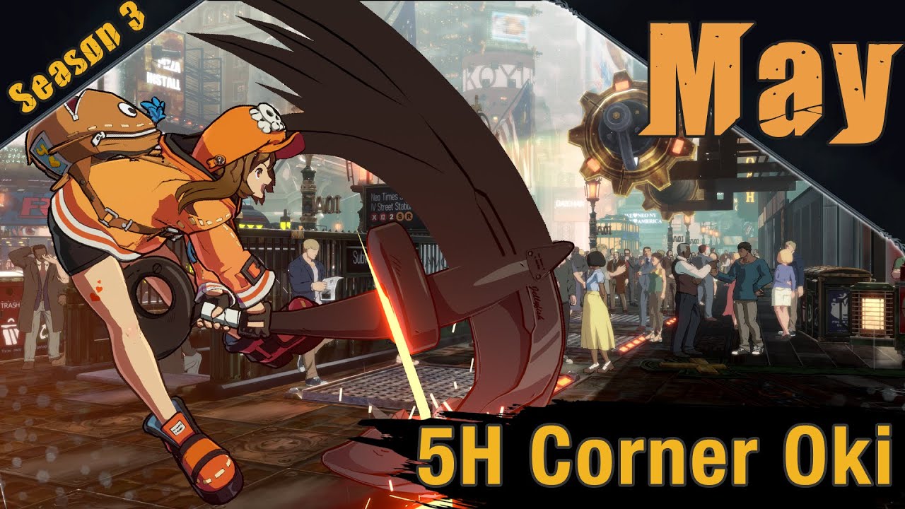 GGST May Corner Throw Oki Setup - Season 3
