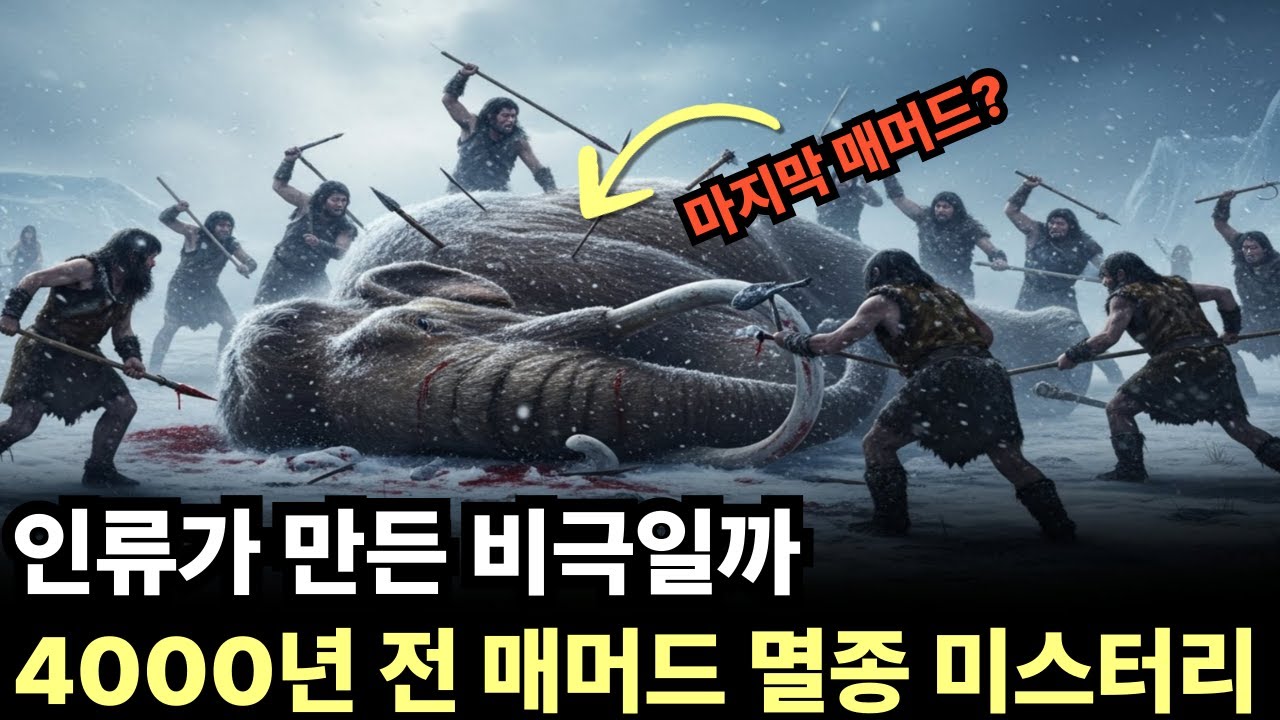 매머드 DNA 연구가 밝혀낸 '진짜 킬러'의 정체