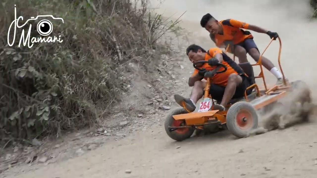 Resumen de la carrera de Cochecitos sin motor, en Chulumani Sud Yungas