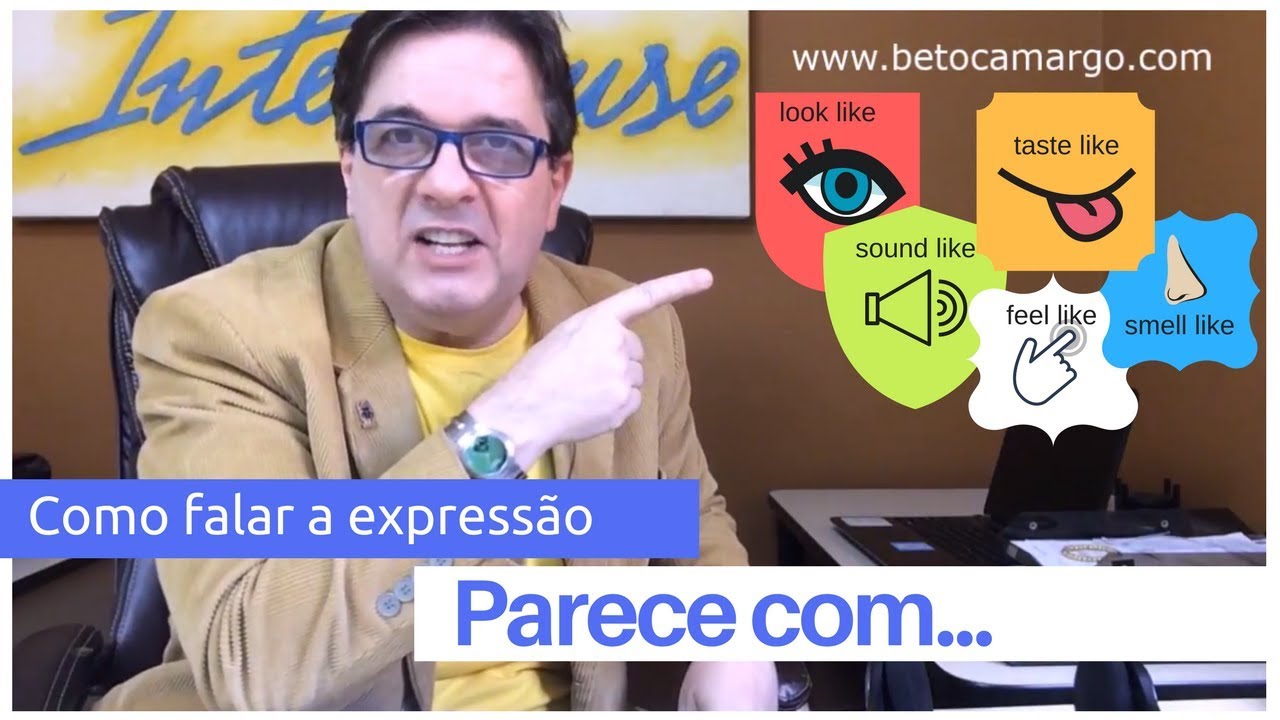 Você vai se surpreender! Como falar a expressão: Parece com...  - Dica de Inglês do Tio Beto