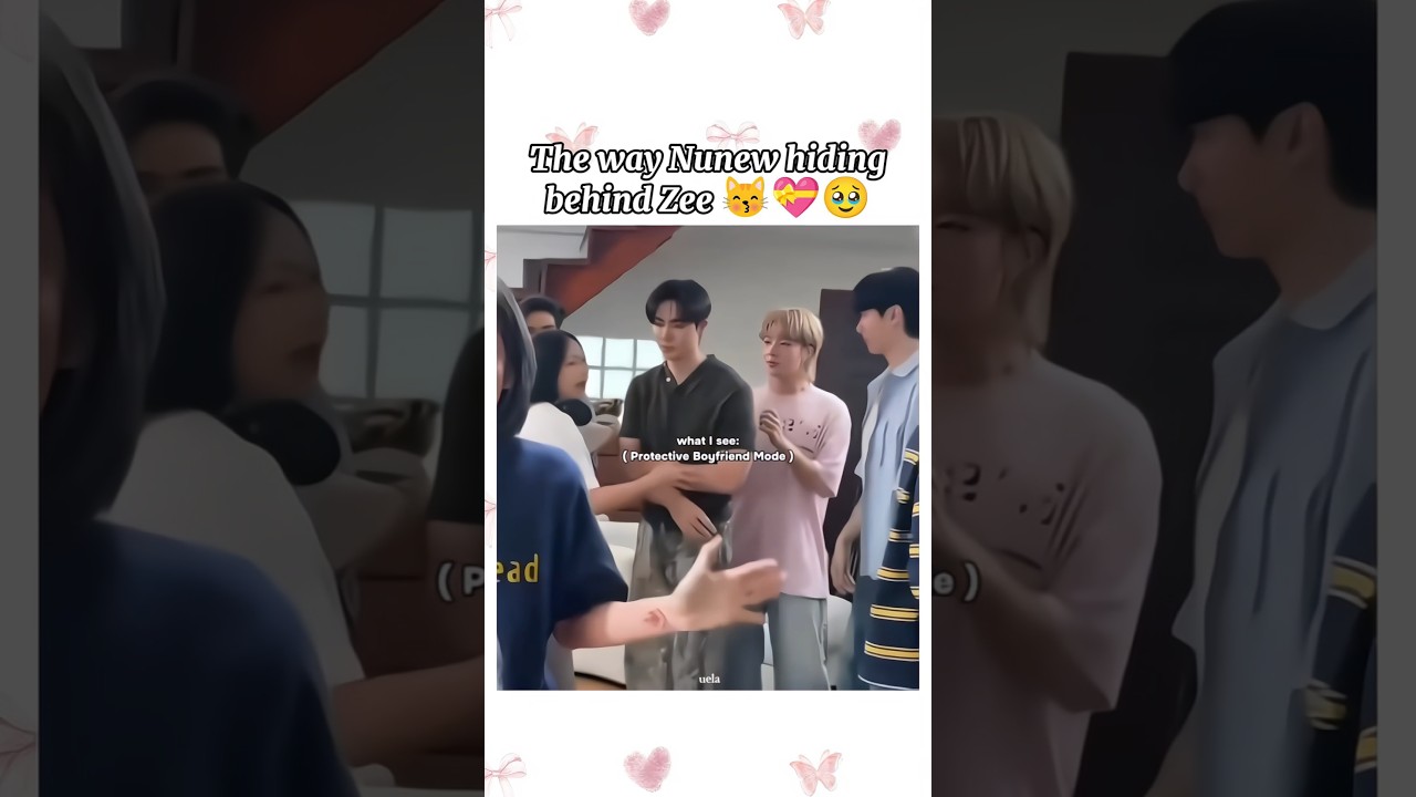 Zee's Protective Boyfriend mood on😽💝😏#bl #thaibl #zeenunew #thenextprince #zonzon #shorts