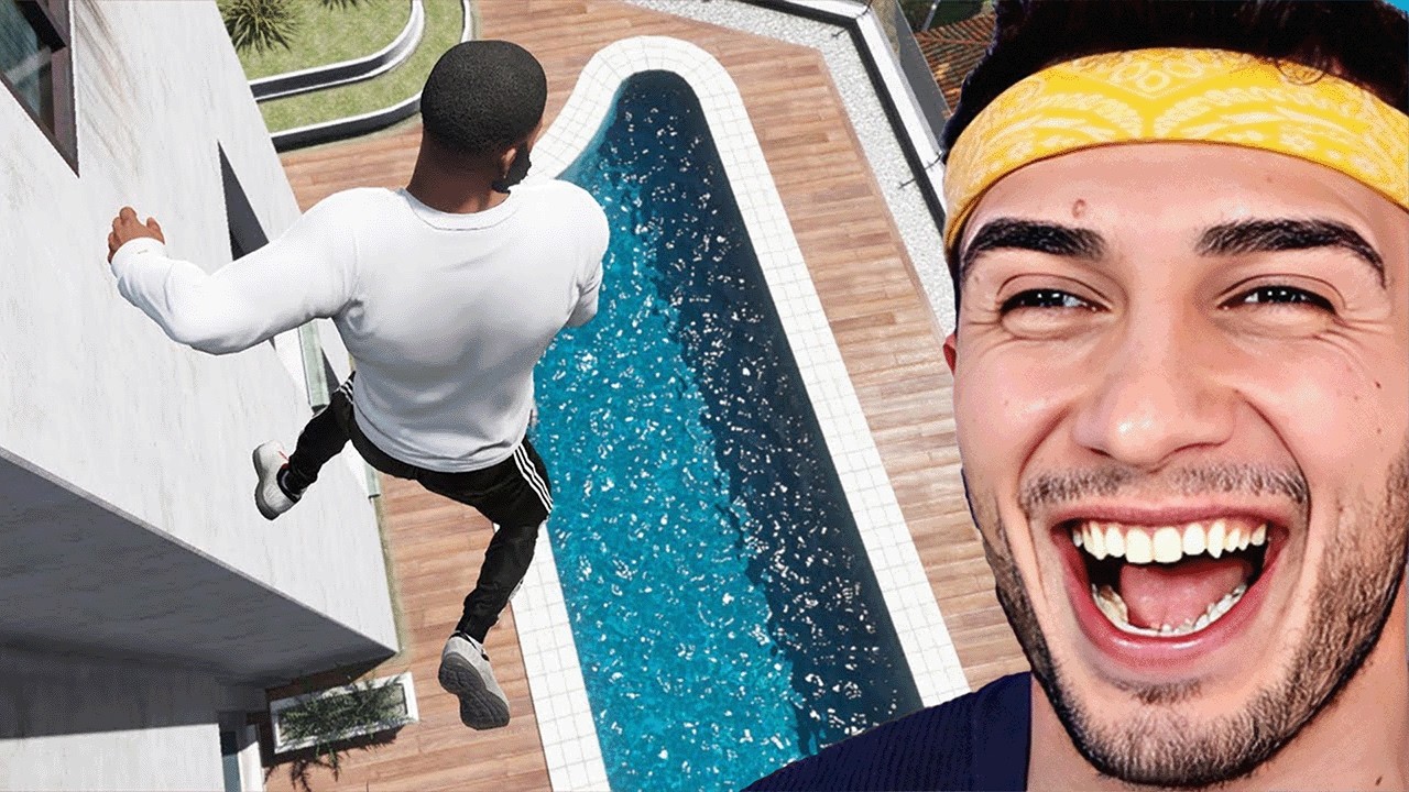 EN KOMİK GTA 5 PARKUR KAZALARINA TEPKİ!