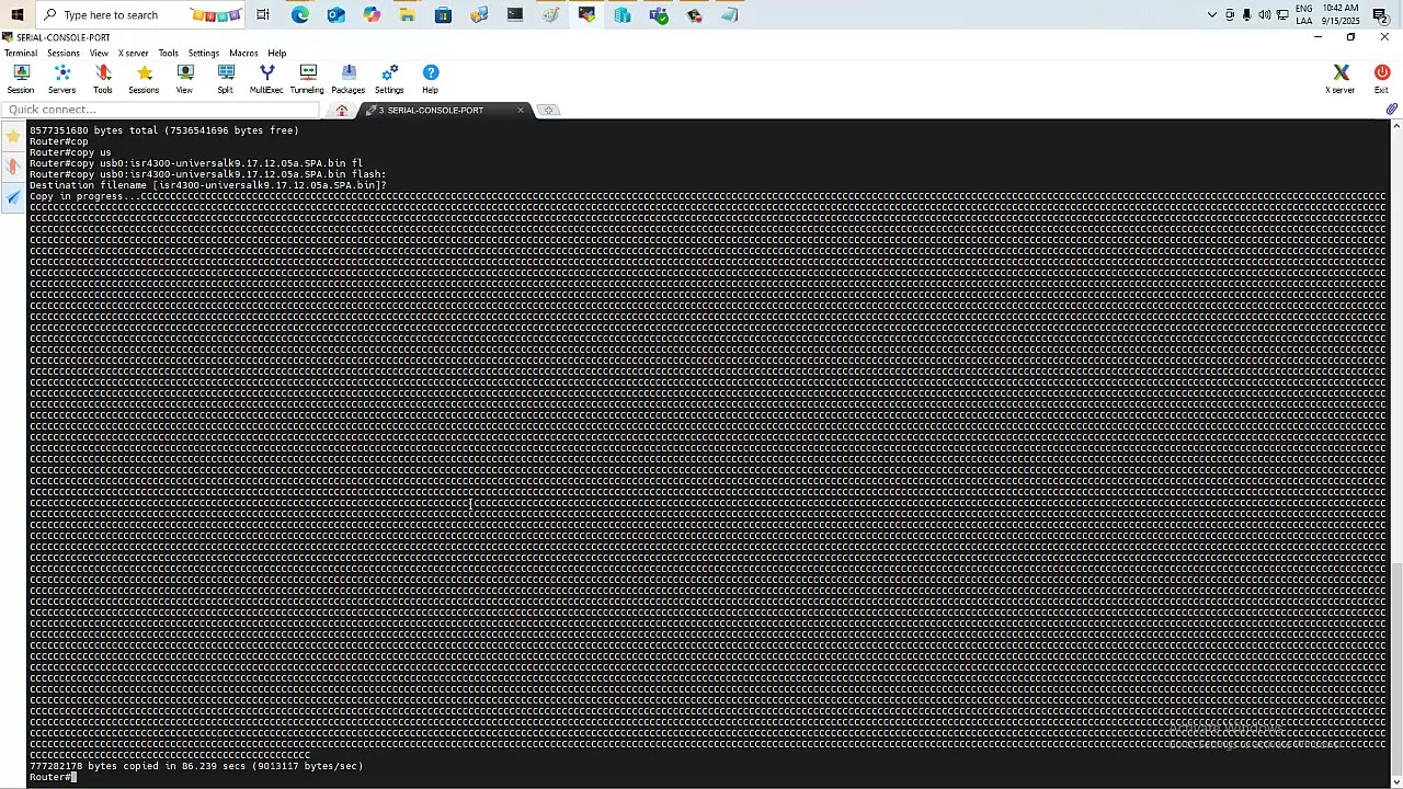 Cisco ISR-4331 - IOS-XE Install Mode Upgrade 1/2