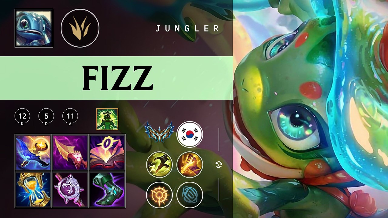 Fizz Jungle vs Ekko - KR Challenger Patch 26.05