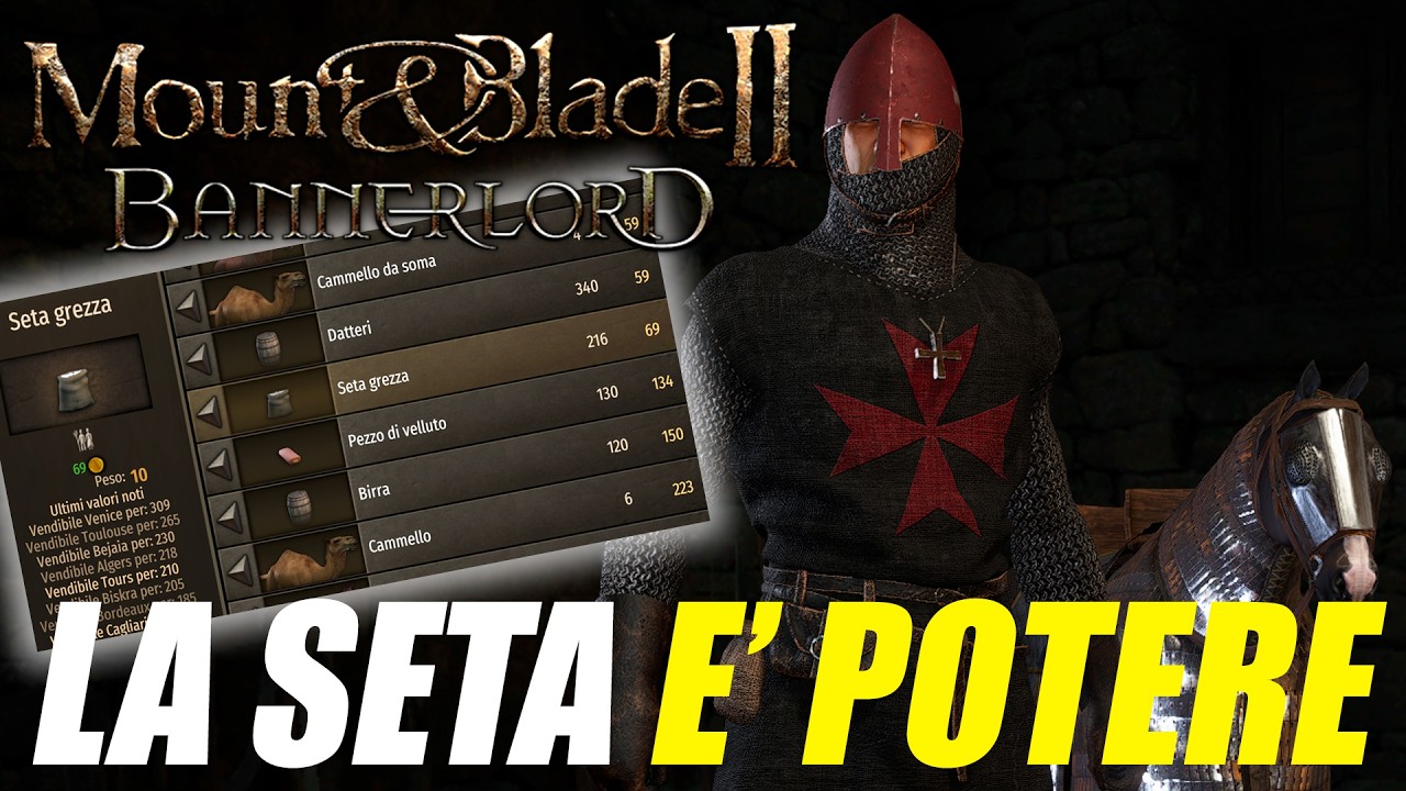 COSI' NASCE IL TESSILE IN LOMBARDIA | 1100 EMPIRES OF EUROPE DI MOUNT AND BLADE BANNERLORD