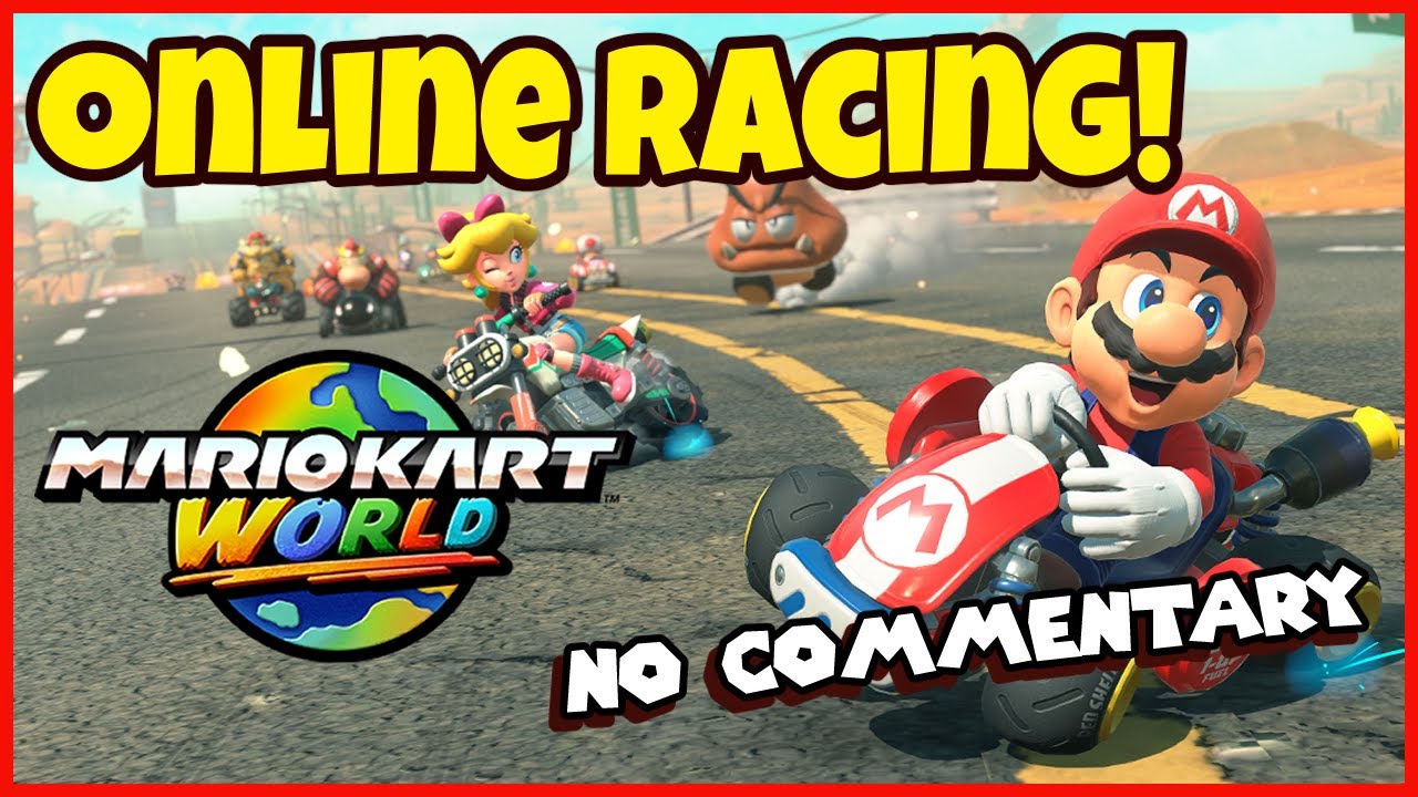 Mario Kart World Gameplay - Online Racing! Raw Gameplay HD (No Commentary)