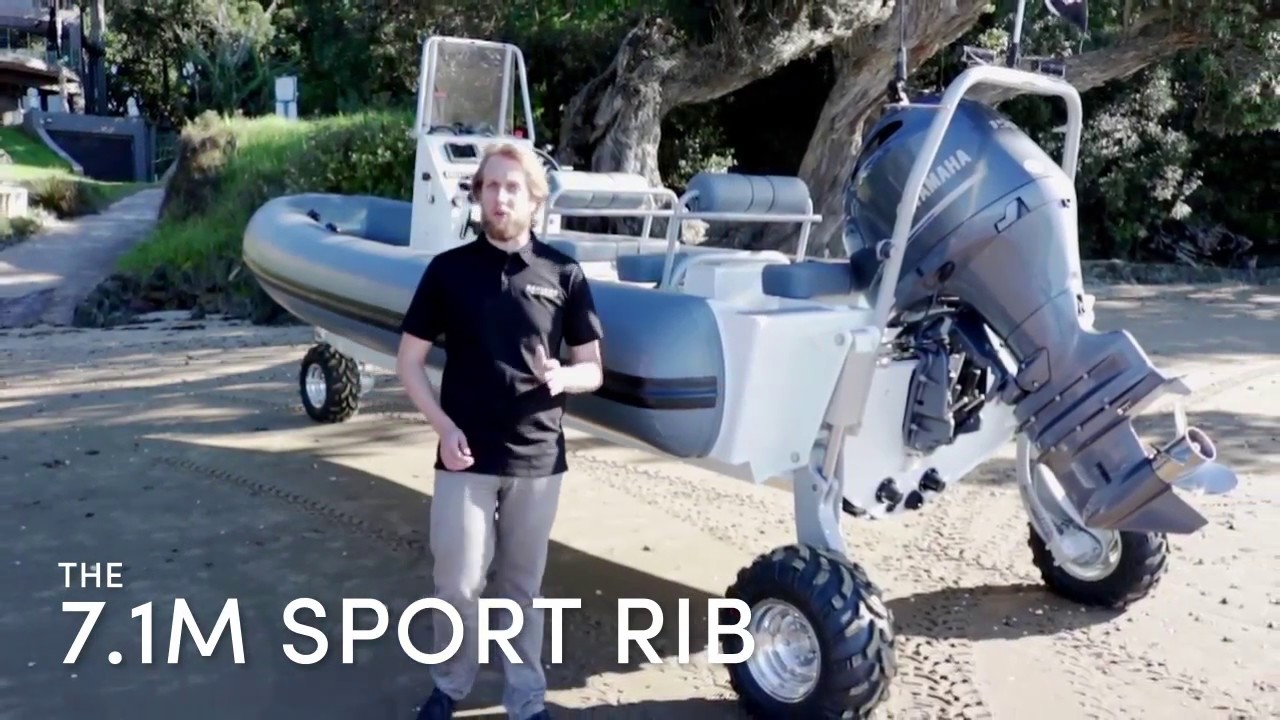 Presenting the Sealegs 7.1m Sport RIB