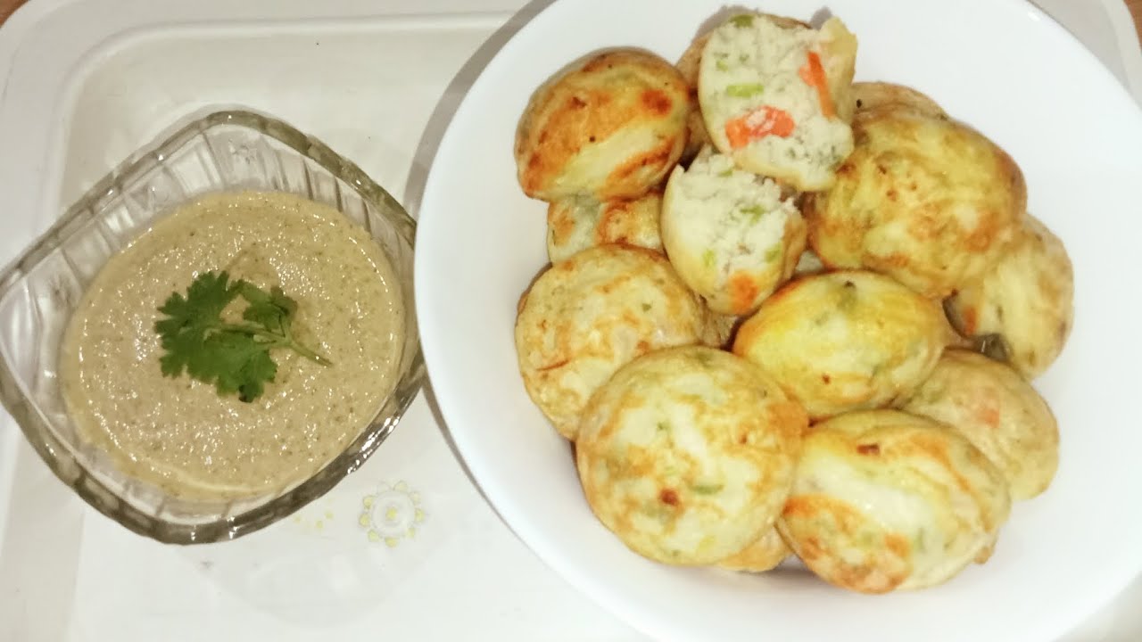 Homemade hare sabjiyon ke saath fluffy appe banaye | अप्पे रेसिपी  | homemade appe