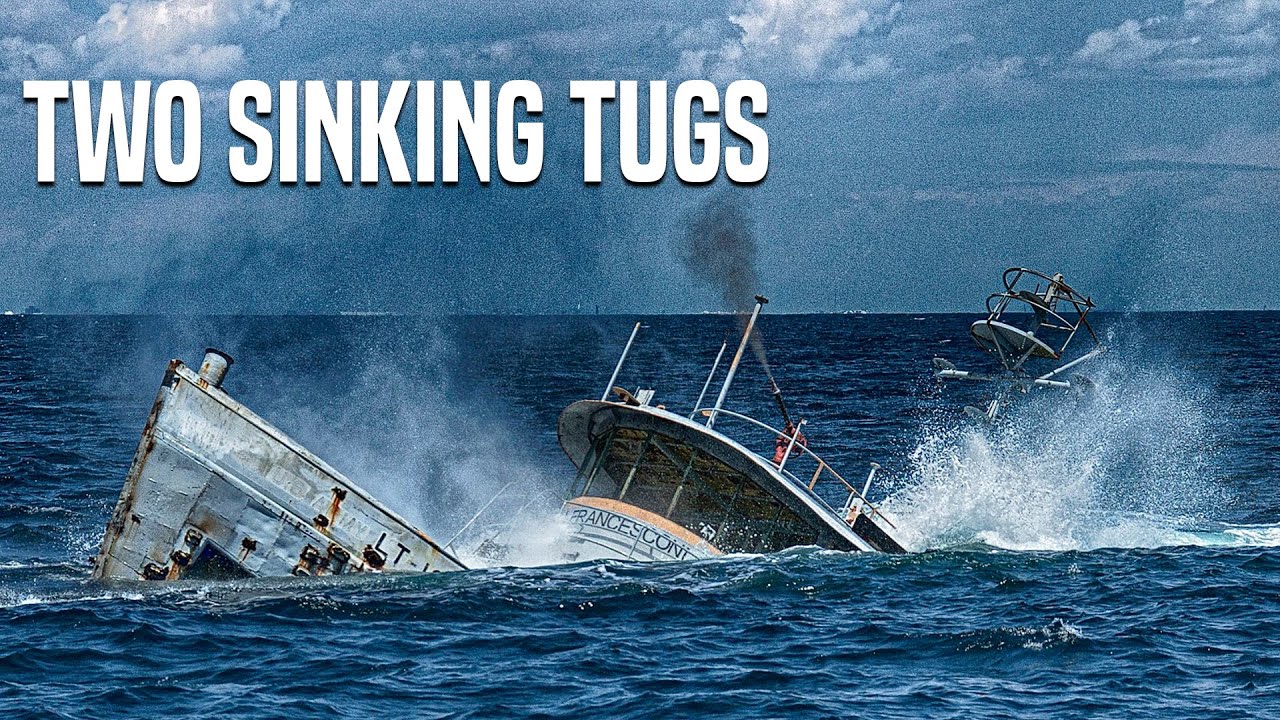 Two Sinking Tugs: The James J. Francesconi