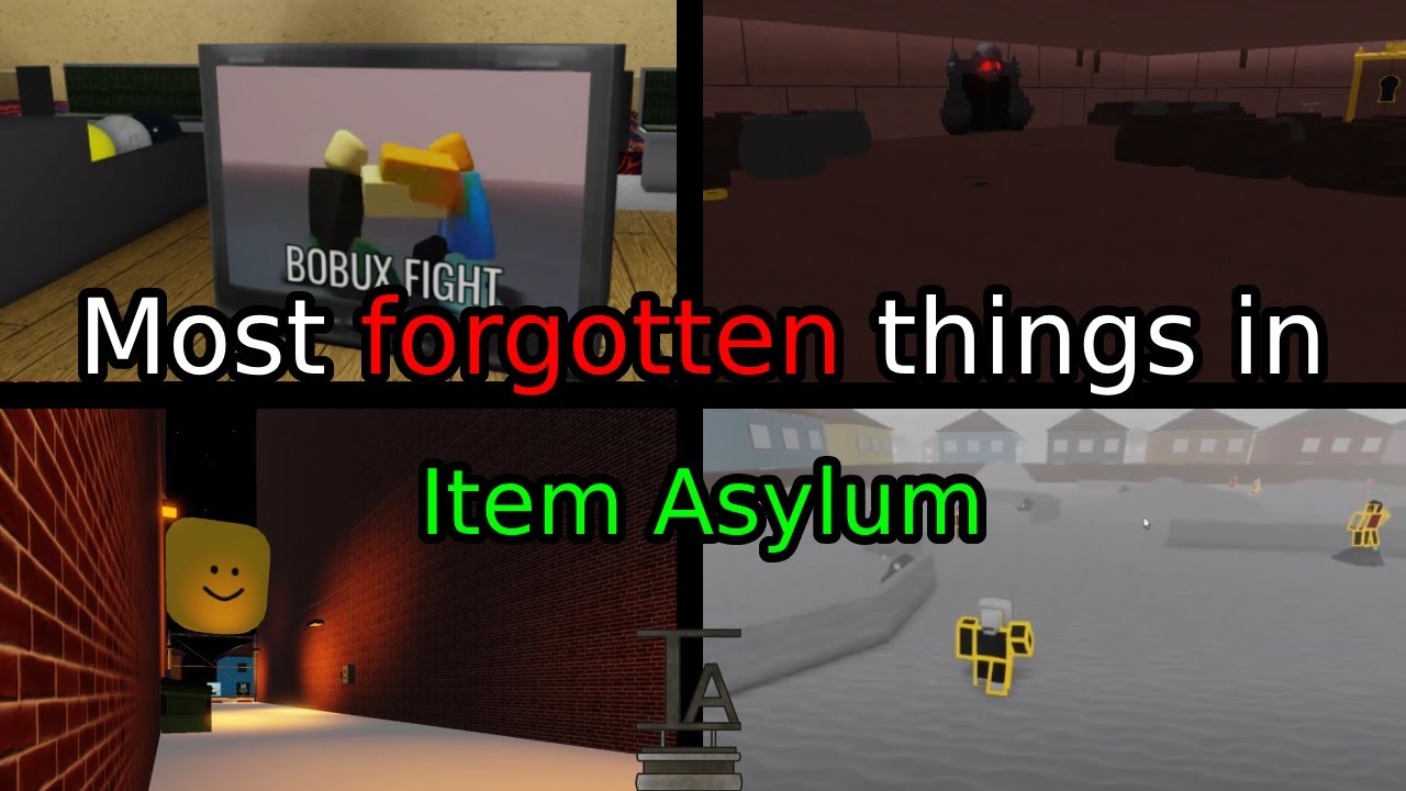 Самые забытые вещи Item Asylum, о которых вы не знали...