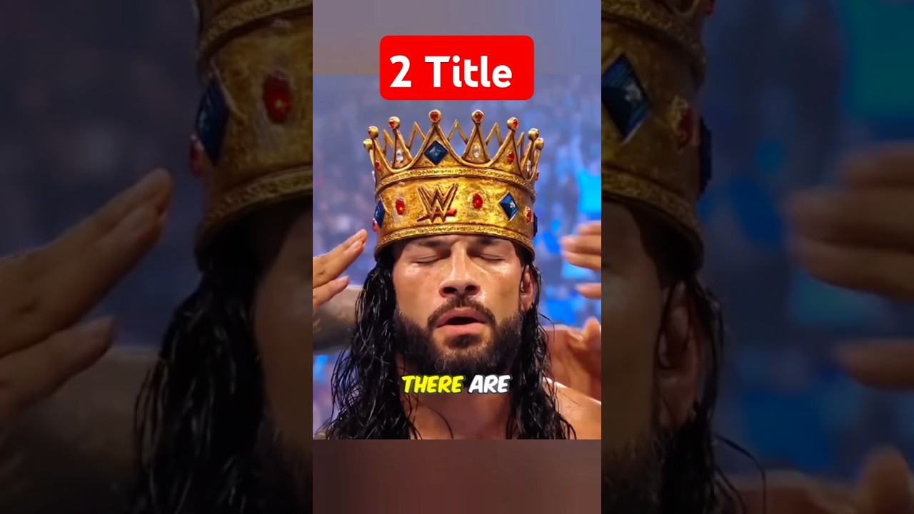 Only These 7 WWE Wrestlers Won Double Championships! #wwe #romanreigns