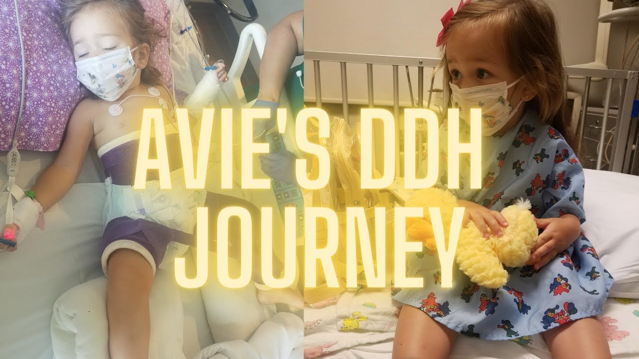 Avie's Journey with DDH-How she got in her Spica Cast Part 1