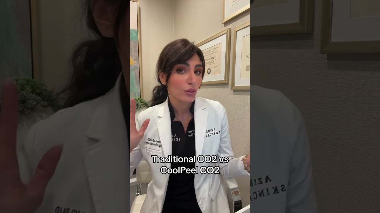 Lasers: Co2 vs. Cool Peel Co2 💫 #dermatology #co2 #laser #skincare