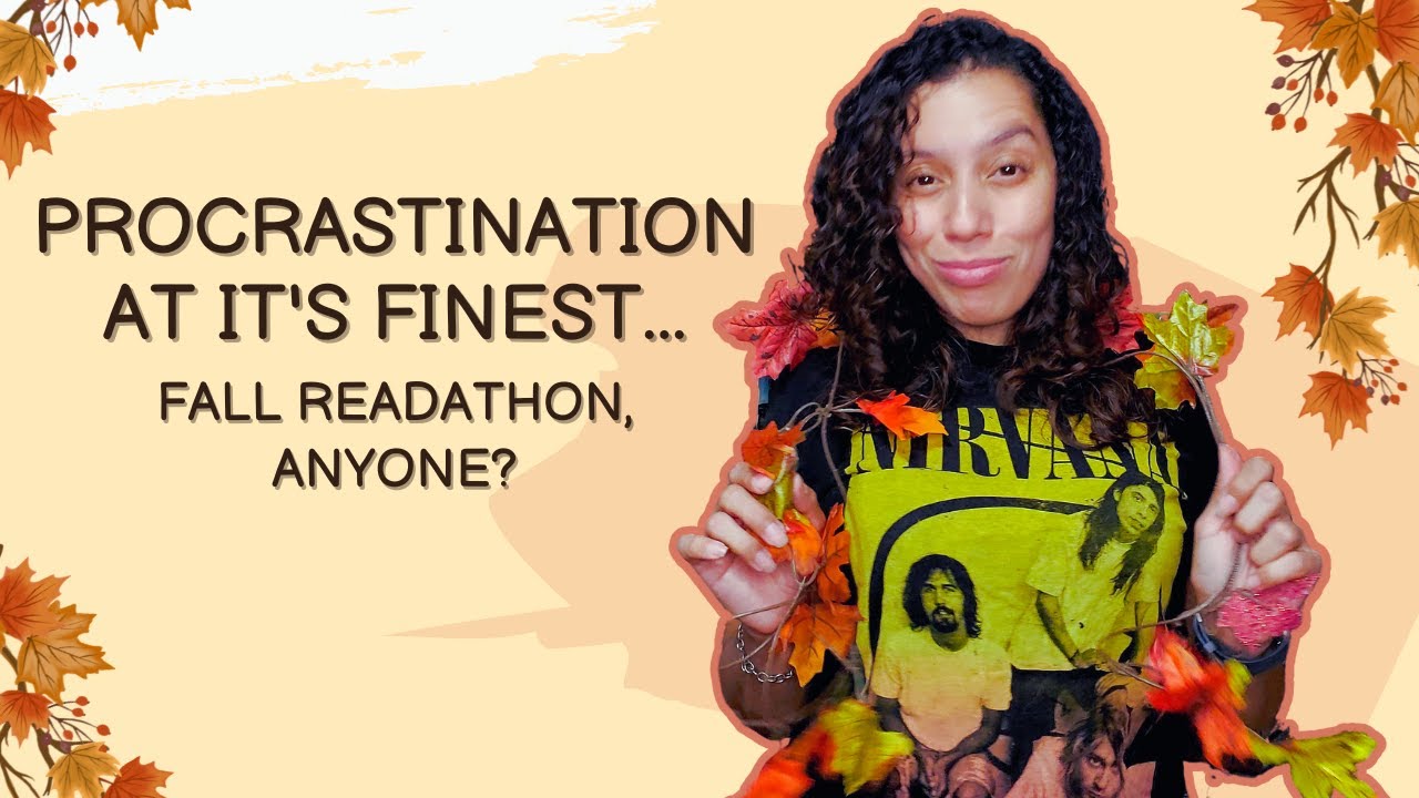 . ✧ Fall Readathon Announcement ✧. Autumn Leaves & Scary Please! 🍂