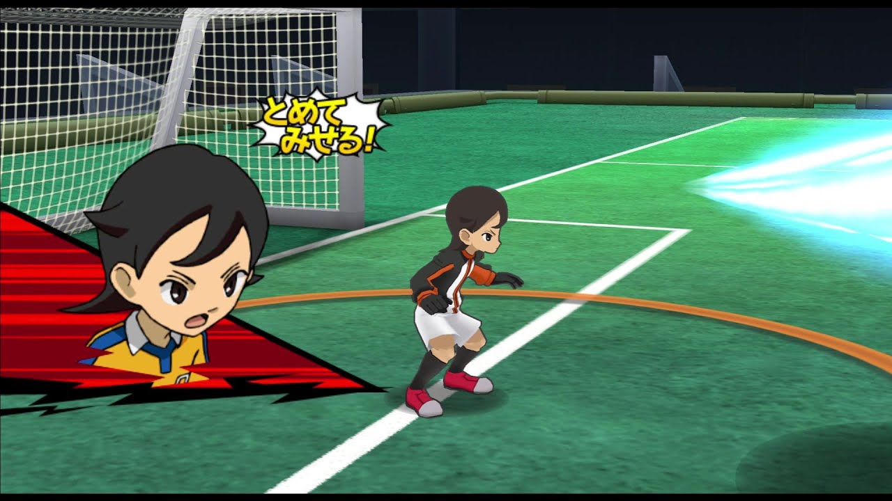 Inazuma Eleven Go Strikers 2013 - Zero vs Sekai Senbatsu Kai Wii 1080p (Dolphin/Gameplay)