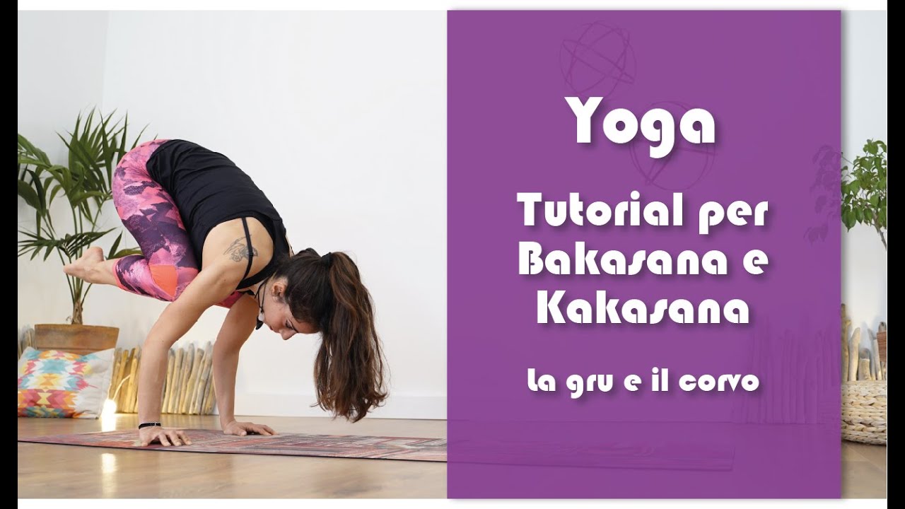 Yoga-preparare, raggiungere e avanzare in Bakasana e kakasana: la gru e il corvo-crane/crow pose