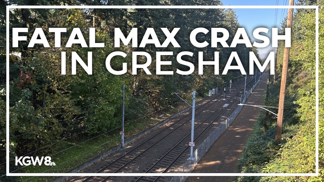 Man fatally struck by MAX train in Gresham