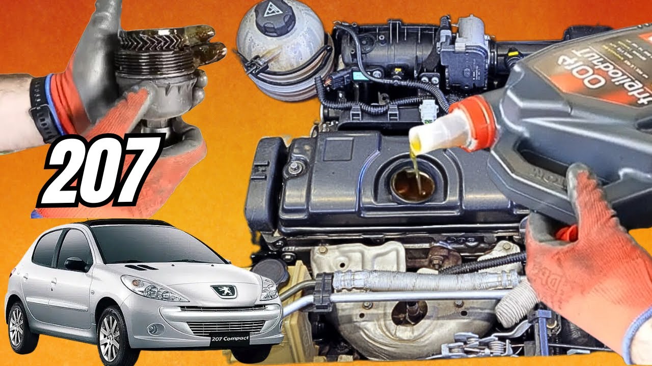 Cambio de Aceite y Filtro Peugeot 207 1.4 | Tutorial FÁCIL Paso a Paso
