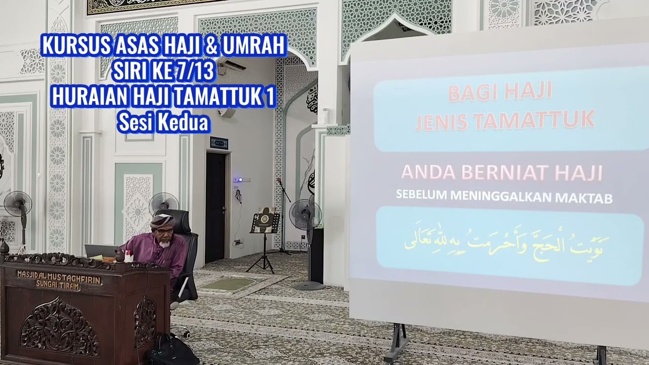 KURSUS ASAS HAJI & UMRAH