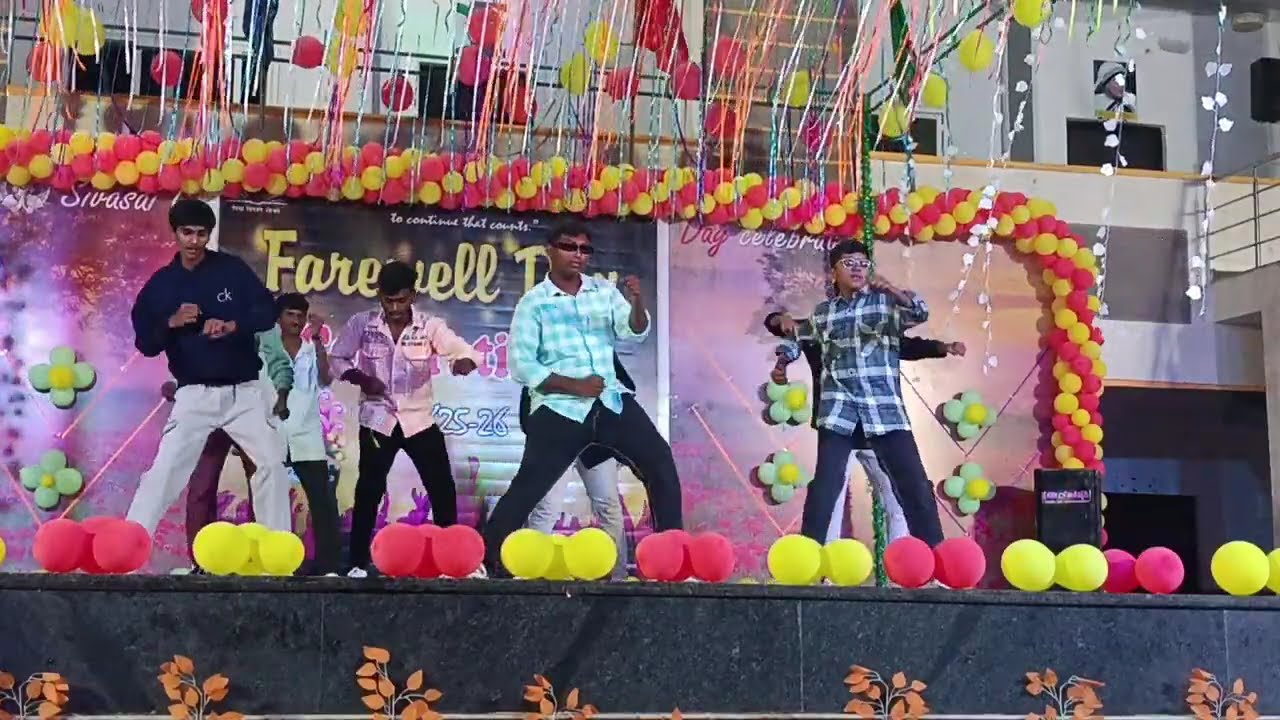 Farewell day Remix song by Grade 10 students 