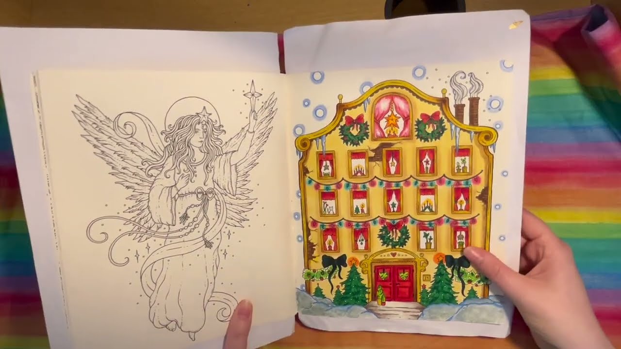 More Merry Christmas completed pages and others!