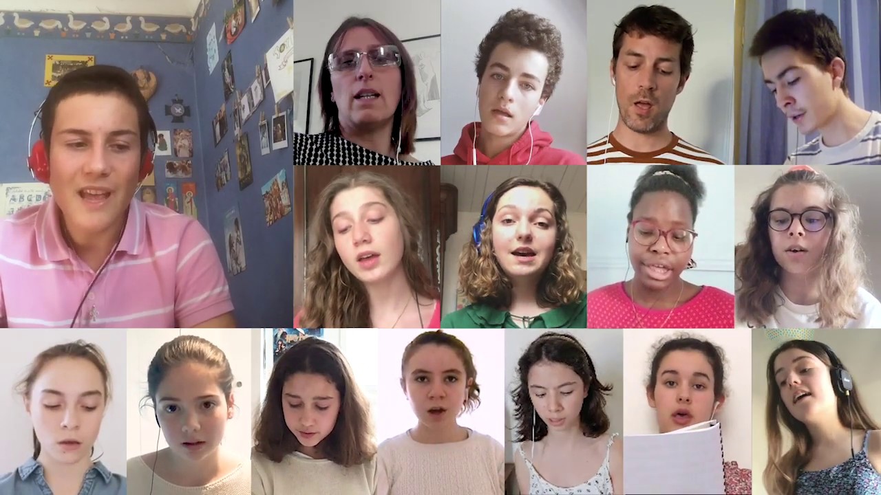 The Show Must Go On - confinement - Saint Vincent Providence Rennes - Ecole de Chant Choral