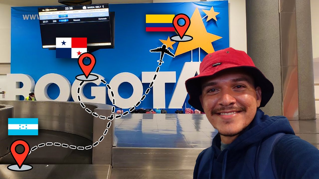 Mi Primera vez en Colombia 😍 Volando desde Honduras 🇭🇳🇨🇴| Joel Seoane