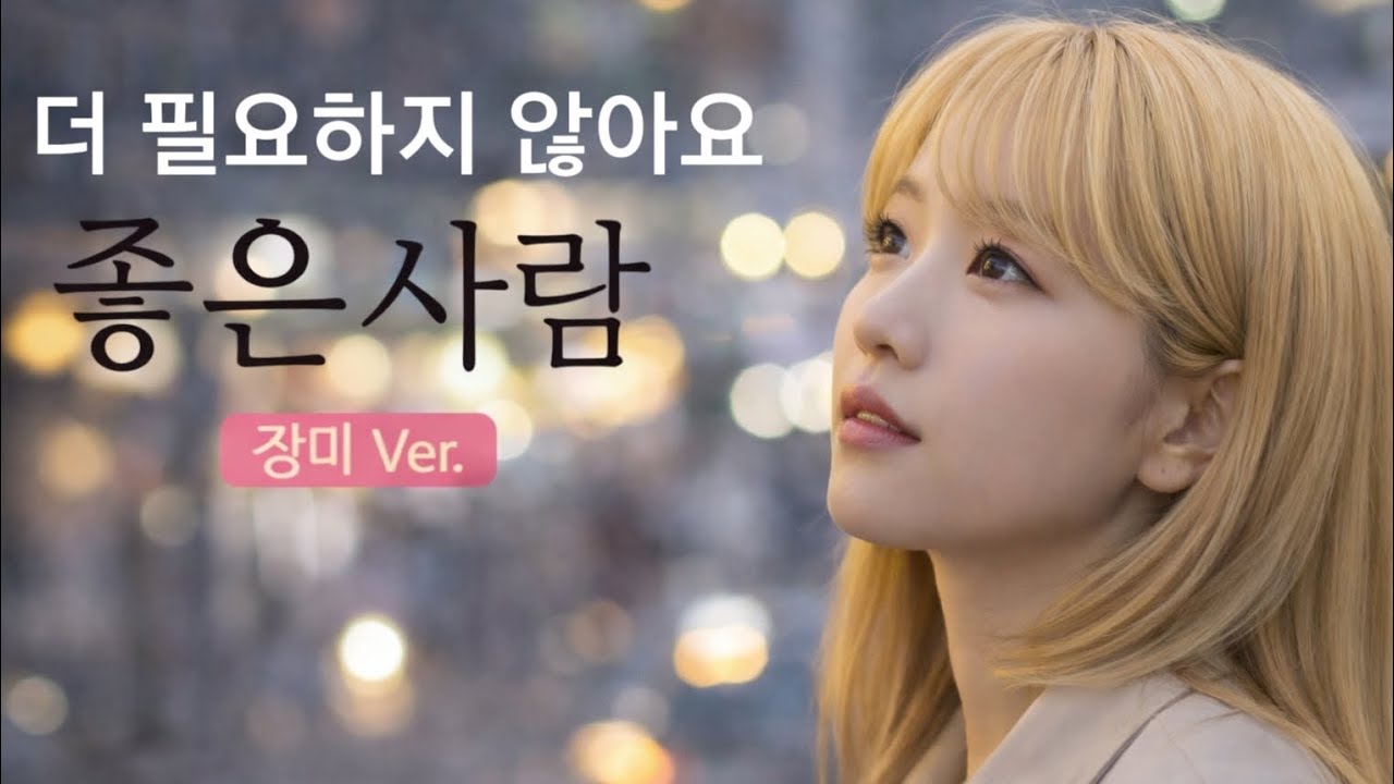 좋은사람  |  장미(JANGMI)