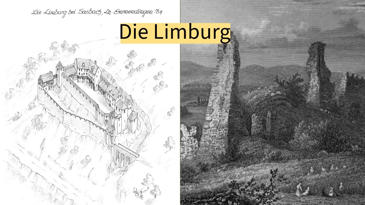 Die Burgruine Limburg Am Kaiserstuhl