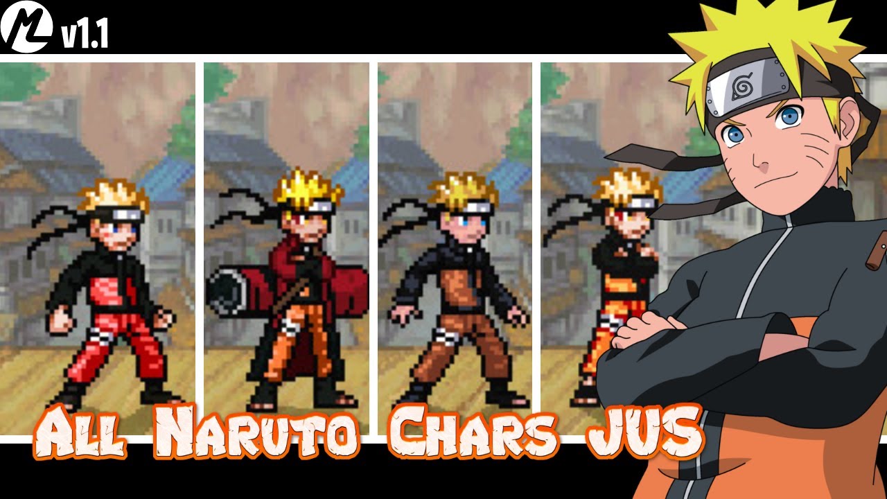 All Naruto Chars Jus / Mikel8888,Viniciusonico,[EDITS] / M.U.G.E.N