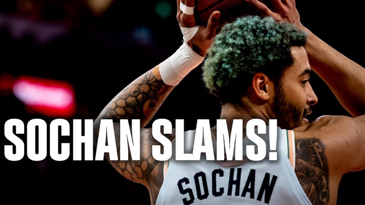 Jeremy Sochan's Top Dunks from the Season!