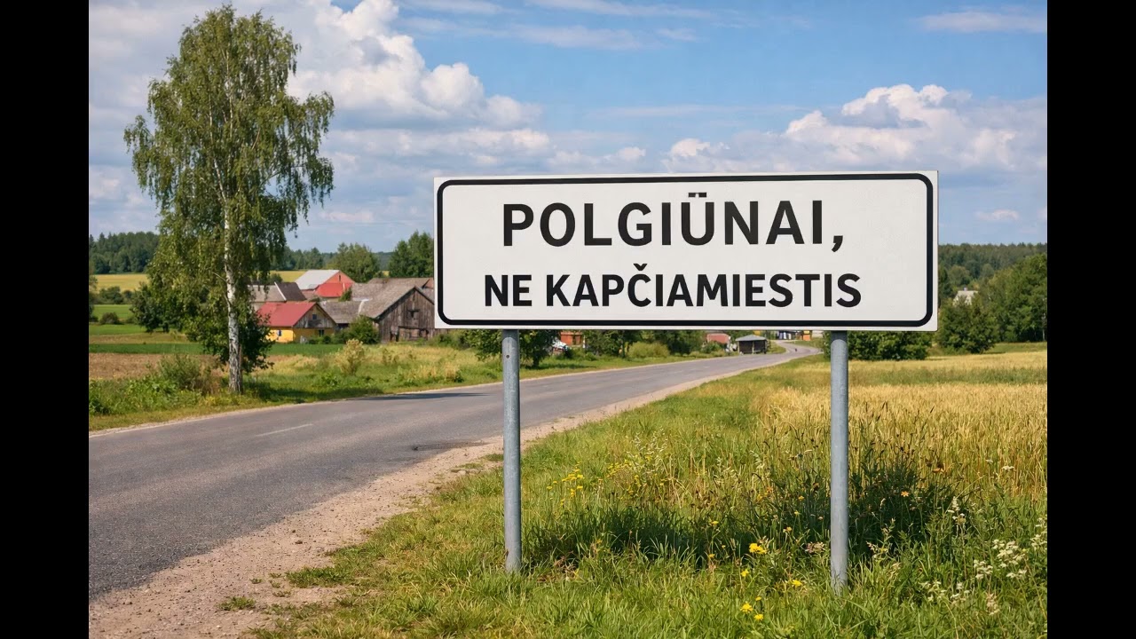🎶 „Polgiūnai, ne Kapčiamiestis“