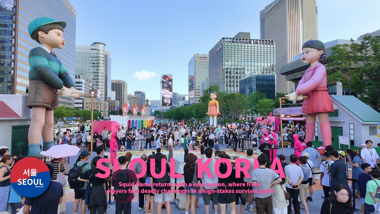 Jump Rope Game | Squid Game Season 3 | Pop-up Gwanghwamun Square
