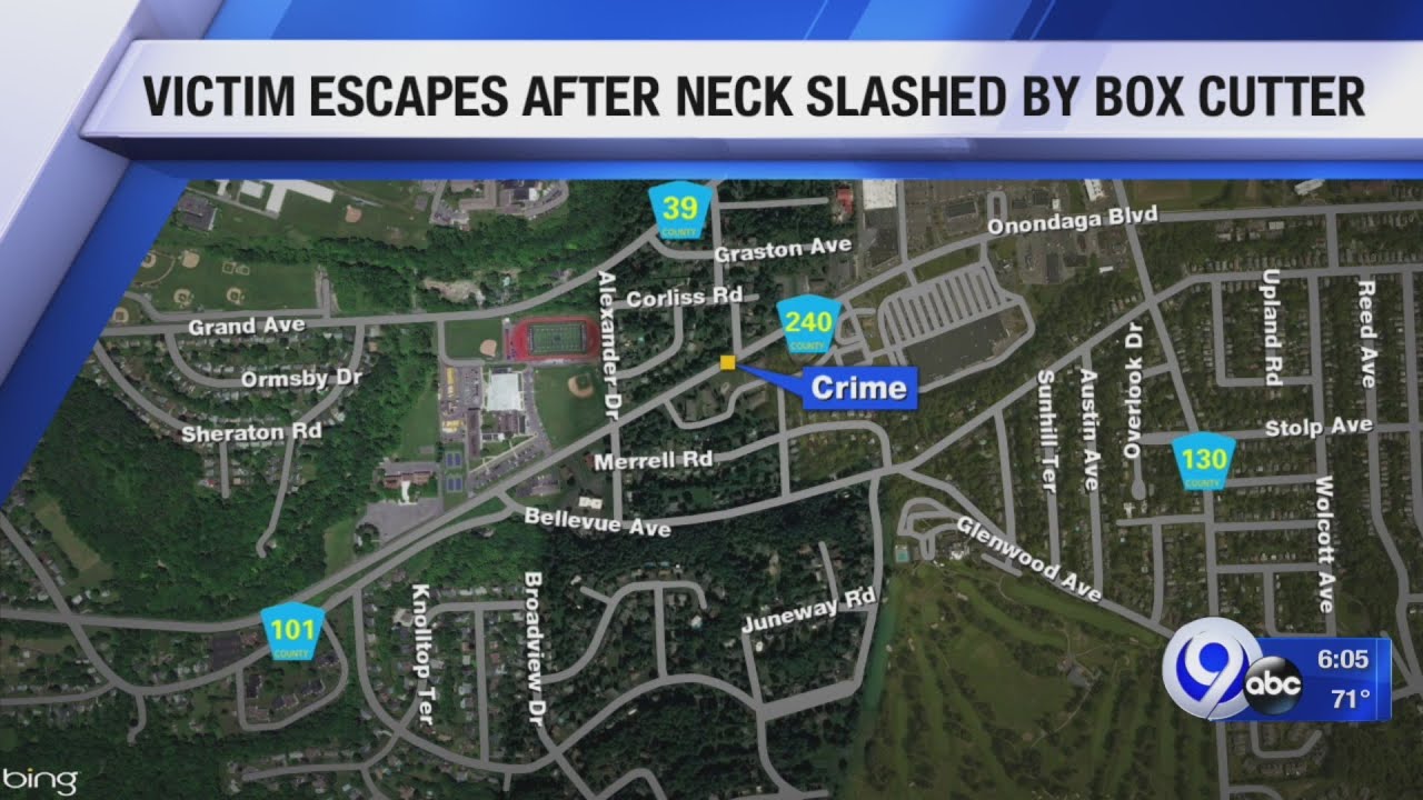 Man facing charges after allegedly slashing woman&rsquo;s neck with box cutter