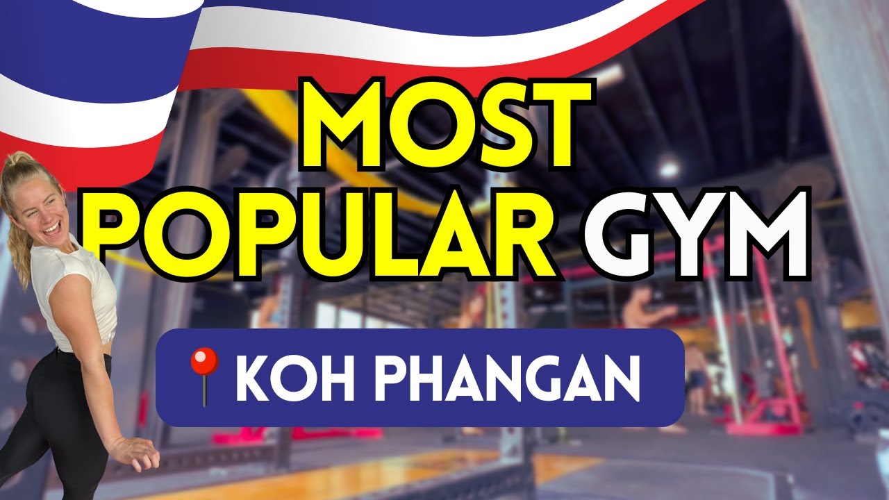 MOST POPULAR GYM on KOH PHANGAN, THAILAND | XANTIVA GYM VLOG | ICE BATH & SAUNA