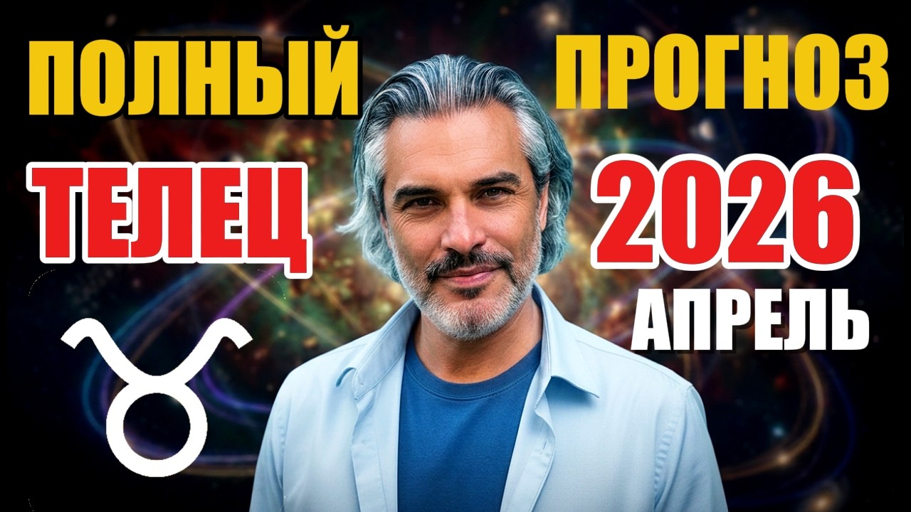 ПОЛНЫЙ прогноз на апрель 2026 года для Тельцов — деньги, перемены и новый цикл