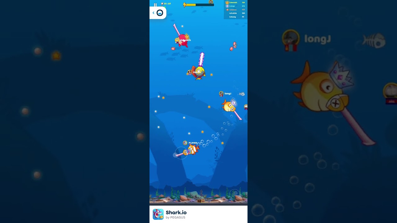 SHARK.IO | VGOTEL Note 24 gameplay 