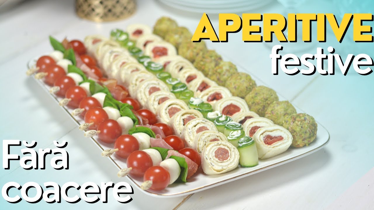 APERITIVE rapide, fara coacere - idei de aperitive pentru mese festive | Taby's Welt