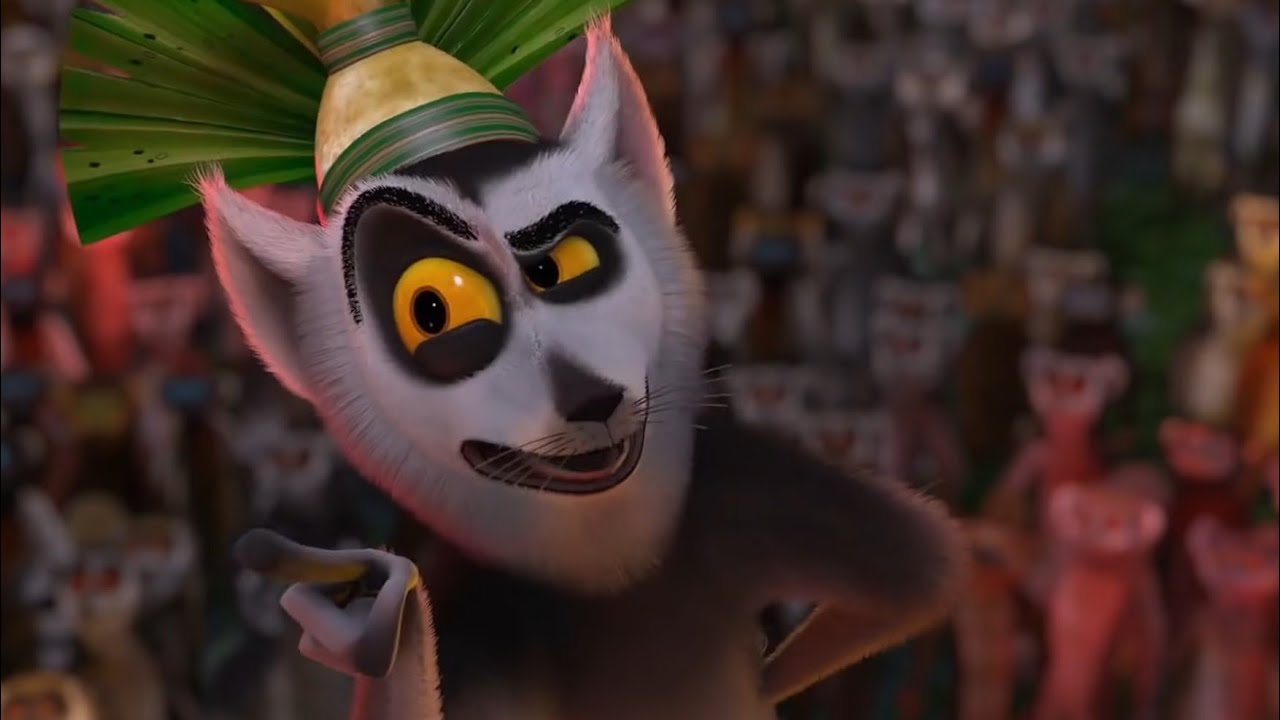 Madagascar: Meeting king Julien (HD CLIP)