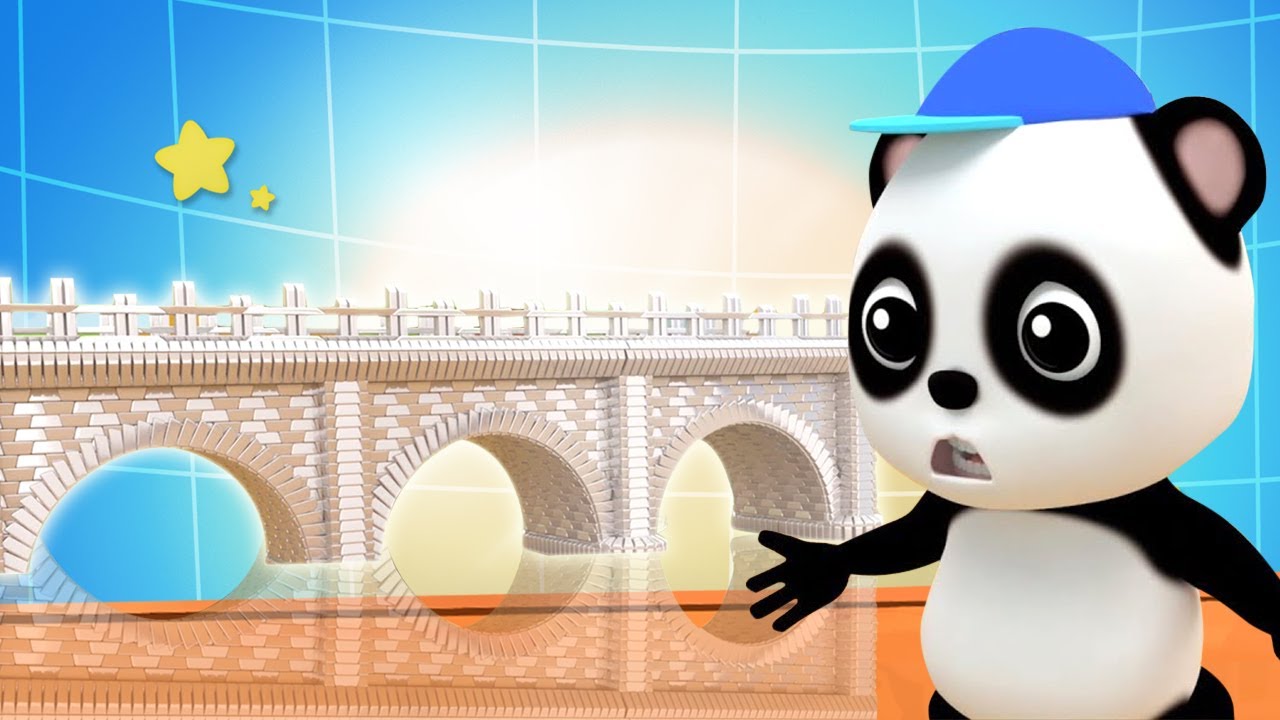 Ponte de Londres é caindo para baixo | Musica infantil portuguesa | Baby Bao Panda | Animação