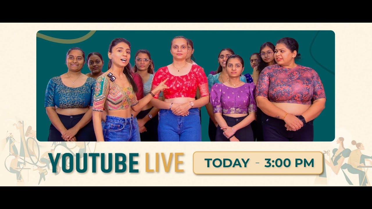 Live Blouse Explanation By PriyaMG