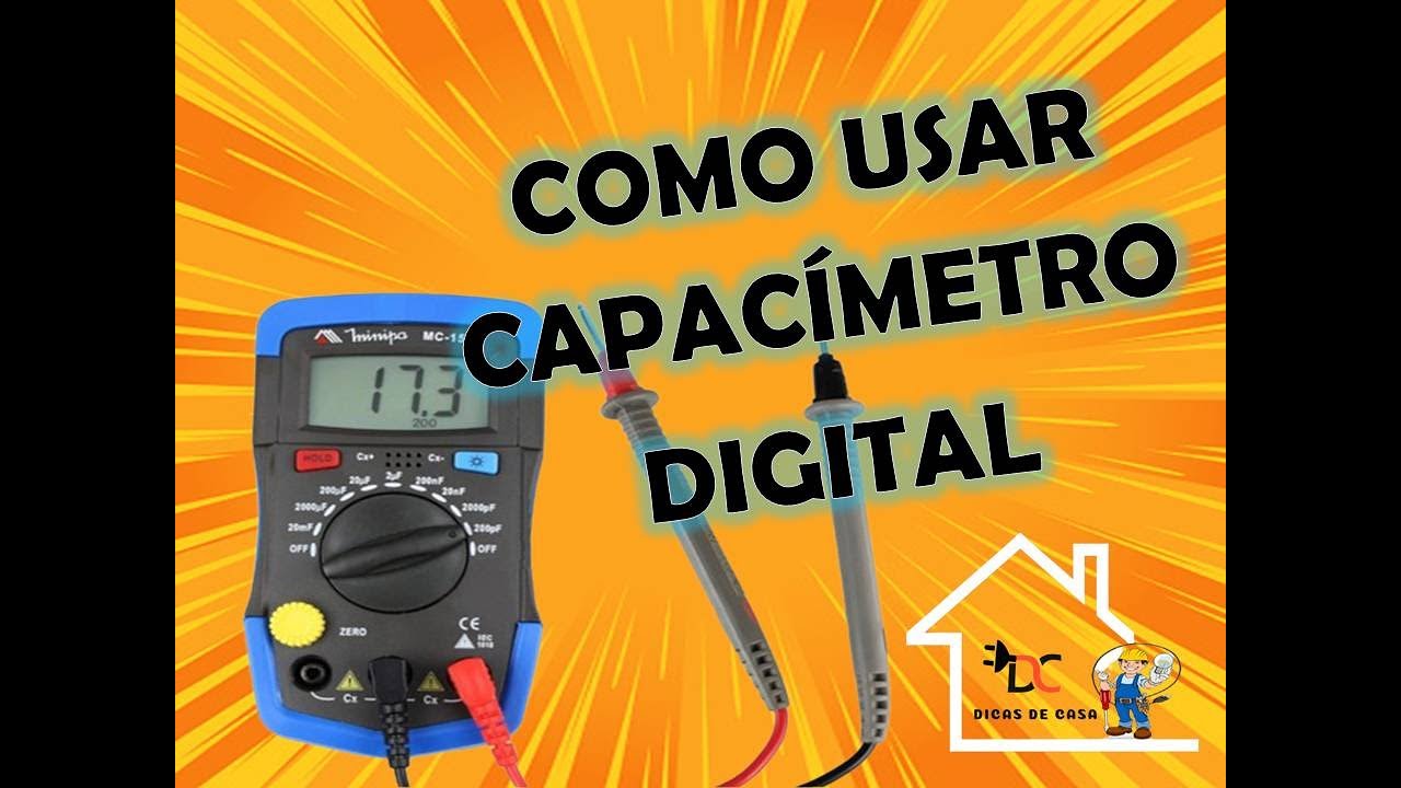 Como usar o Capacímetro (Testando os valores de um capacitor)